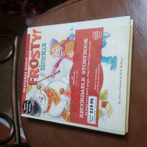 Hallmark Frosty the Snowman Book Recordable Christmas New 2011 Hardcover New